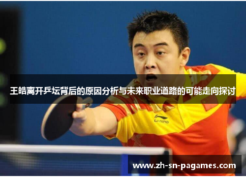 王皓离开乒坛背后的原因分析与未来职业道路的可能走向探讨 王皓离开乒坛背后的原因分析与未来职业道路的可能走向探讨